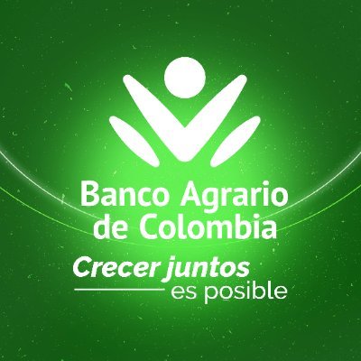 Somos promotores del desarrollo y la inclusión financiera en el campo y las ciudades. Te damos la bienvenida a la cuenta oficial del Banco Agrario de Colombia.
