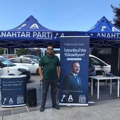 ANAHTAR PARTİ ÜSKÜDAR İLÇE BAŞKANLIĞI YÖNETİM KURULU ÜYESİ
