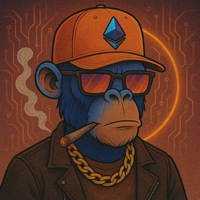“Stoned Ape. Chain heavy. Wallet heavier. Join the cult. $SMOKE or be smoked.”