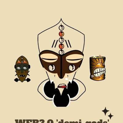 DemigodsNFT1's profile picture. Merging ancestral power & blockchain | Demi gods NFT ⚡ Culture • Spirituality • Sustainability • $ICP Eco Tech | Building a legacy beyond a lifetime