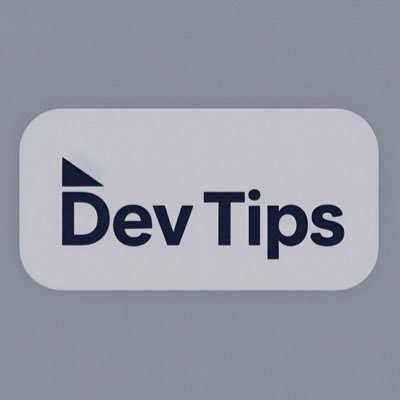 _devtips's profile picture. we give developers daily tips on how to understand linux, cybersecurity and web development roadmaps in depth • tech memes