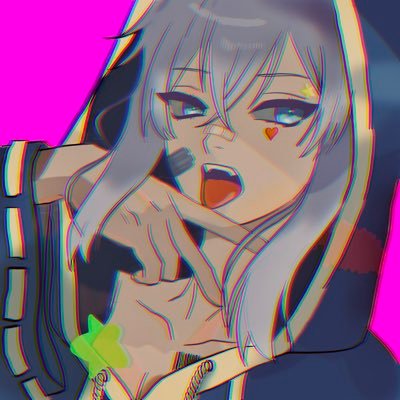 Aerys VT 🧊 Glacial Fairy Fox | ENVtuber 🖤🥀さんのプロフィール画像