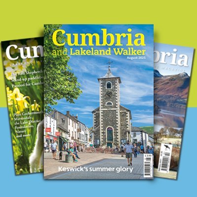 Cumbria and Lakeland Walker magazine’s heart lies within the Lake District mountains and meres, Britain’s most stunning area of natural beauty.