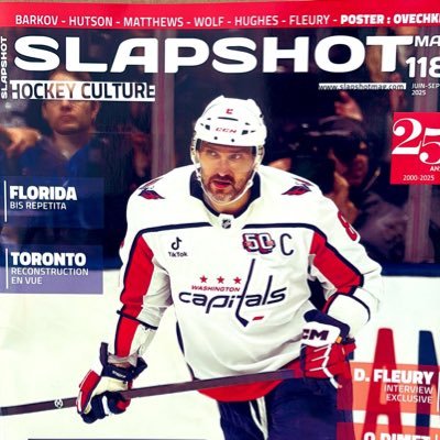 Compte officiel du magazine SLAPSHOT. Elu meilleur magazine de hockey au monde depuis bientot 25ans !