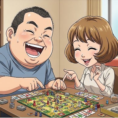 yafu_ru's profile picture. ボードゲームは2020年から。娘と遊ぶためにスティッキーを手に取ったのがきっかけ。今では娘そっちのけで夫婦でのプレイがメインw自宅でよく回るのはブルゴーニュ、カスカディア、バルセロナ、グレートウエスタントレイル系、グランドオーストリアホテルあたり。中重量級が好き❤️