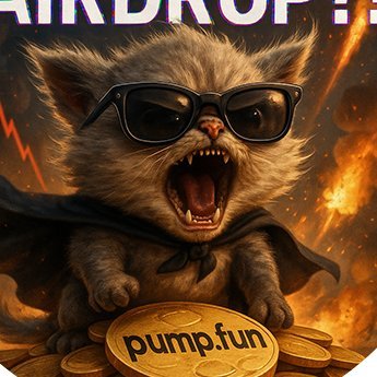 We want the pumpfun airdrop, lets send a message