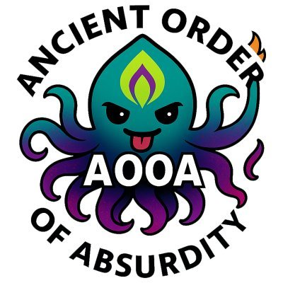 Ancient Order of Absurdity (aOOa) - A decentralized sandbox where creators earn, communities decide, and art flourishes. Funding the next wave of entertainment.