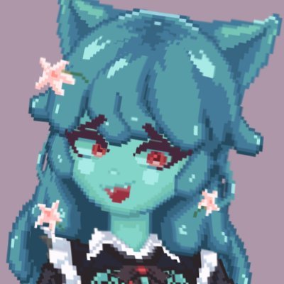 TeaDooie's profile picture. Just a goth girl making pixel art 3D/2D anime girls. 
Stream: https://t.co/5WYZRdFz3p
Nsfw: @PrinCuteCakes
Coms: https://t.co/hVOQVnbE9w