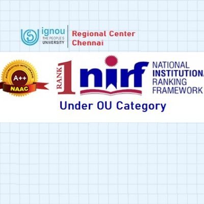 This Regional Centre Chennai is one of the oldest Regional Centres of Indira Gandhi National Open University (IGNOU) established way back in the year 1988.