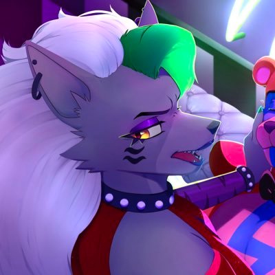 🏳️⚧️it’s me Roxanne Wolf, the best animatronic that fazbear entertainment has ever made! #Fivenightsatfreddys (The Real Roxanne) shipped with @ItsGlamFreddy