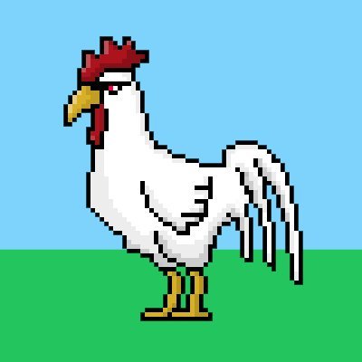 Pixel-art rooster battle game on XRPL 🐓
Available on @xrpcafe
