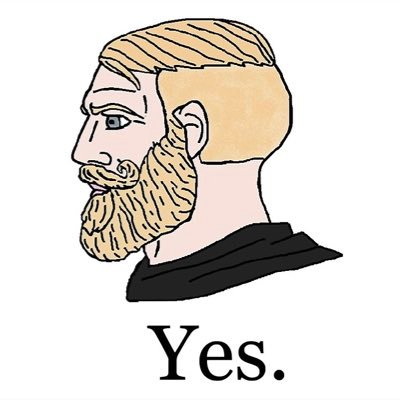 Yes Chad, it’s an OG meme on https://t.co/PDZcMiH5d3. CopciBFapasiDayLip1vs22aimprzsuuevtwUBym9wE3