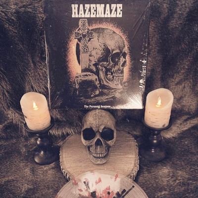 Discography:
Blinded by the Wicked -2022,
The Paranoid Sessions -20,
Hymns of the Damned -19,
Hazemaze (s/t) -18,
Live at Copperfields -17,
Wicked Ways -16.
