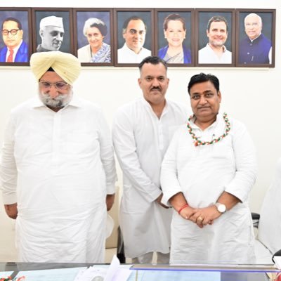 General Secretary, Rajasthan Pradesh Congress Committee. “Congress is in veins”