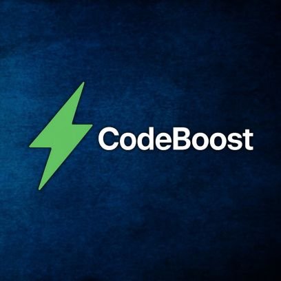 codeboosts's profile picture. Grow Smarter. Boost Faster.