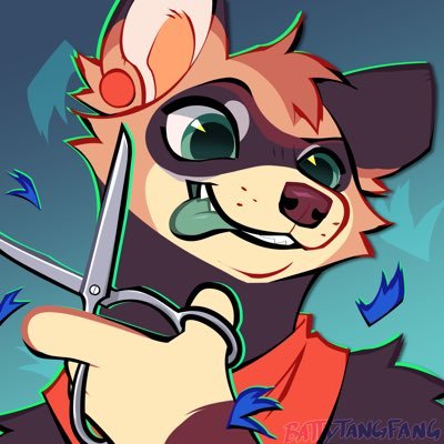gnaw / sawyer | he / they ⚥ | 🏳️🌈 | ❤️🦇 @BATBARKS full-time fursuit maker | 🎾 i'm @iado | MadeFurYou + houndsTEETH fursuiter 🦷