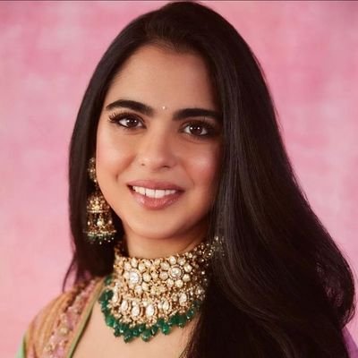 DAUGHTER TO CEO,MD RELIANCE INDUSTRIES LIMITED, MUKESH DHIRUBHAI AMBANI.🇮🇳