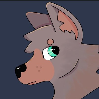 TheWolf522606's profile picture. Just a fluffy thing from Yorkshire 🏳️‍⚧️🏳️‍🌈
OC is solar who is a wolf dog