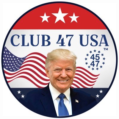 Club47USA's profile picture. Largest TRUMP Club in the Nation.
Connect and engage with us to support the GREATEST President in History DONALD J. TRUMP🇺🇸 #MAGA  #AmericaFirst #TRUMP2024