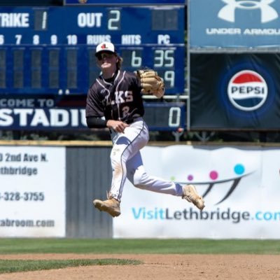 Lethbridge Longhorns / Lethbridge Elks 26’ //MIF, OF, RHP// //5’9 - 170LBS// //6.6 60 yrd dash// //# 587-821-1666// //Email : evandavedeb@hotmail.com