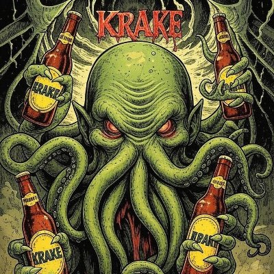From the abyss it will rise,
Gaze into the endless eyes,
Cosmic dread, the end is near,
KRAKE’s reign, the final fear.