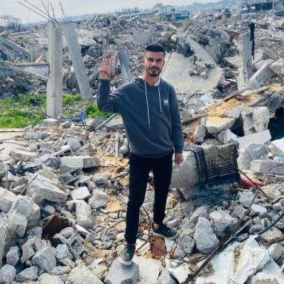 From Gaza, the situation is very tragic, no food, no drink, no money, support me and stand with me. Your donation, even if it is small, means a lot to me.