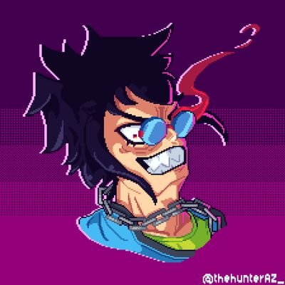 Pixel artist | Hola soy Hunter, Hago monitos en pixel art de vez en cuando y me gustan los juegos indies | 🇻🇪