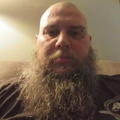 I look mean but just a big teddy 🧸 I love tattoos I have a lot of tattoos and piercings. I'm Gen X I'm 49 single father with 2 kids