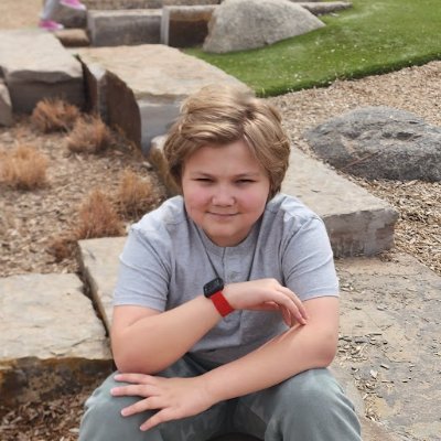 Brother of Zane, student of karate, cancer advocate, and Hon. Air Force Col.  A 13-year-old Leukemia Survivor trying to make the world a better place.