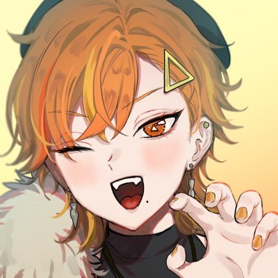ema8ama's profile picture. クリムゾン先生（ @crimson_3 ）の下で修行中の漫画家志望VTuberです🧡なにもかも勉強中なひよこ🐣🦁ゼルダの伝説大好き⚔️よろしくおねがいします！✨ 漫画アカデミー▷▶▷ https://t.co/rHQCyRLt11