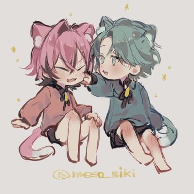〖 ポケコロツインやってます‼️・腐女子〗          
          ⸜🤲🌟⸝ ⸜🌸🐳⸝ 無言フォロー失礼いたします(⋆ᴗ͈ˬᴗ͈)
 / 
相互様に話しかけられたり反応されたりするとひとりで喜びます🫶🏻︎
 / ヘッダー・アイコン絵師@meso_niki/🌈🕒オタク/ 18⬆