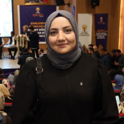 AK Parti Şanlıurfa  Haliliye Kadın Kolları Başkan Yardımcısı / Seçim İşleri Başkanı,