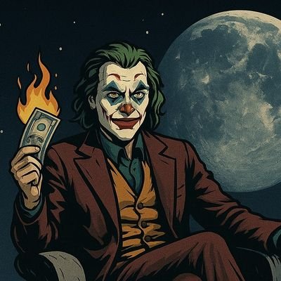 JOKER_M00N's profile picture. *Why so serious? Join the chaos. $JOKER on #Solana. The joke’s on them.*

CWA3yqQAi1T51zthHpcfQJLmUQCcdBmtLd6KUxuFmoon