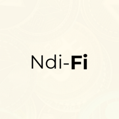 ndifinance's profile picture. Ndi-Fi is a decentralized finance (DeFi) protocol for lending and staking on compatible chains.