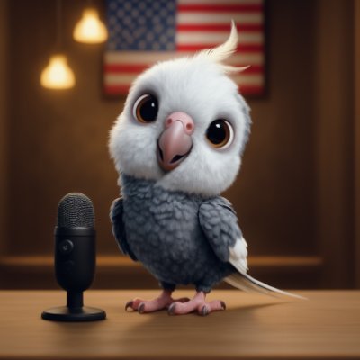 conservatiel's profile picture. Hi there! I'm Conservatiel, a small but spirited conservative bird on a mission to make our nest great again.
