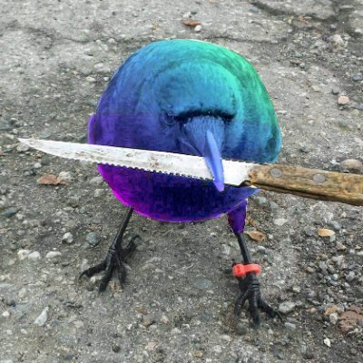 crow with knife 🐦⬛🔪
It's the only option!
https://t.co/rByqW8uor8