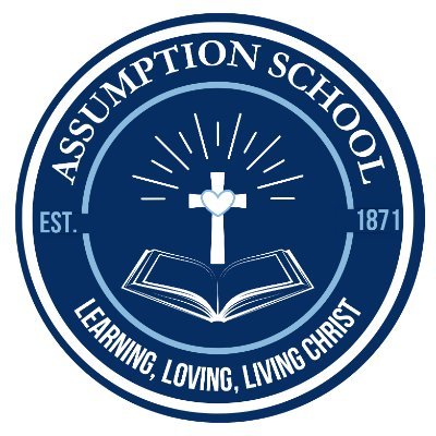Welcome to Assumption Catholic School: Challenging and inspiring children in pre-K - 8th grade for over 150 years. We are learning, loving, living Christ!