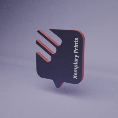 xemplaryprints's profile picture. I blend and 3D print occassionally
