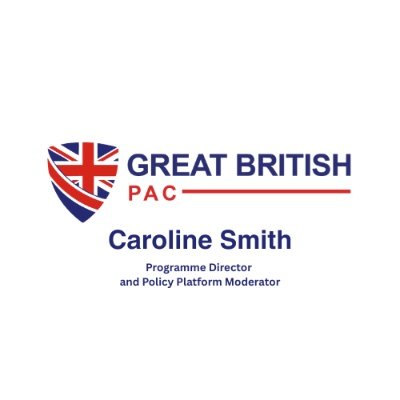 CarolineSmiggy's profile picture. Native. Common sense advocate. Proud Patriot. GenX
Programme Director and Policy Platform Moderator @greatbritishpac
