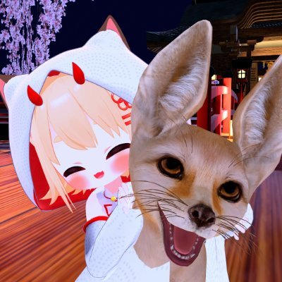 OldMoonFox's profile picture. 2022年5月に VRC 。日本語が下手ので無言勢。
中の狐は英国に棲息の医療社畜で、毎日遊ぶことはできません。
狐だから、たまに人にイタズラ。
一緒に遊ぼう。
!!!旦那コンな人妻です。砂糖できません。Married. Friends only, NO VRC WAIFUǃ!!