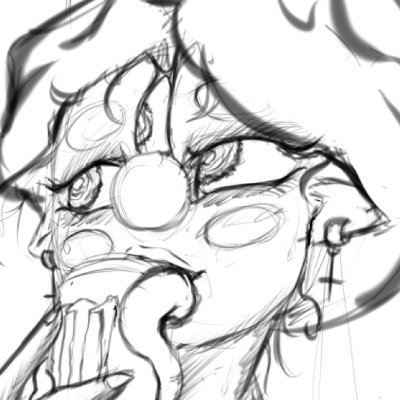 E-CLOWN, ARTIST STREAMER AND WANNA BE GAME DEV!
Thu-Sun 3PM PDT
Artist, sweetheart, Balloon Engi, GAMING GAMER, monster shlorper. ect..
https://t.co/VVRqPIW9gL