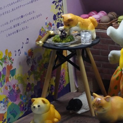 222nendoka7na's profile picture. ミニチュア作品を作って写真をUPしてます☺︎（職場の話しも🤏だけ） ＊本業＊認知症の方々が生活する介護施設で介護福祉士。⚠️常に誤字脱字多いです🤫