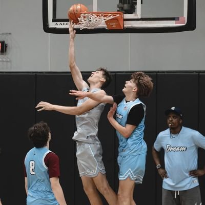 IG: LaneHoffine32
Height 6 feet 8 inches, Weight 180 lbs, Wingspan 6 feet 10 inches, 3.5 GPA
Class of 2026
Basketball and Track