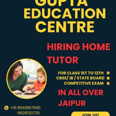 GuptasEducation's profile picture. Home Tuition Provider in Jaipur since 2005