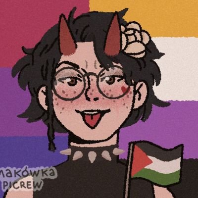 Decolonial Marxist/23 yrs old/nonbinary transfemme/ you can’t vote your way out/ revolution now/LGBT+ and Nerodivergent intersectionality/Free Palestine 🇵🇸