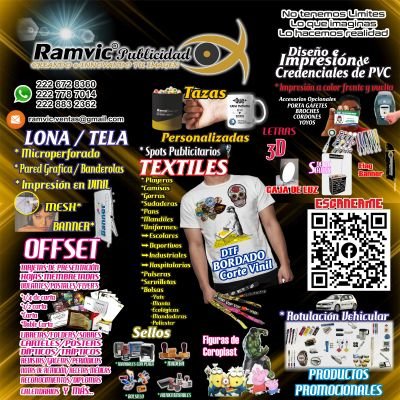 Somos una agencia de Publicidad con mas de 15 años de experiencia.  Contamos con la infraestructura y el personal  altamente capacitado !!