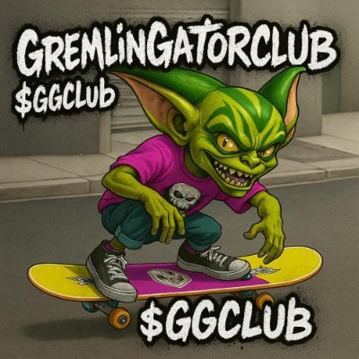 Gremlingatorclub is a skateboarding crew I created.