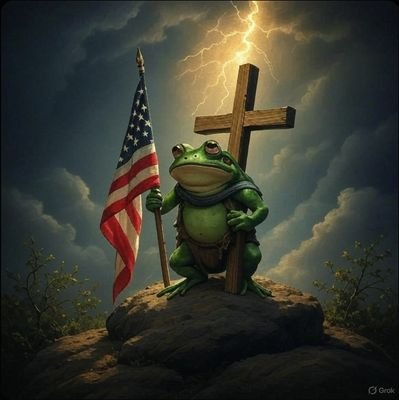 The Lord is good, and so I thank him for giving me the things I need, the sun, the rain and the apple seed! MEME WARFARE SPECIALIST! MAGA DELUXE! 🐸 We Go All!