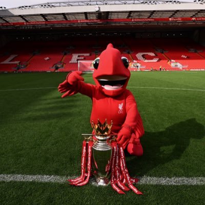 Official mascot of the Premier League Champions @LFC
