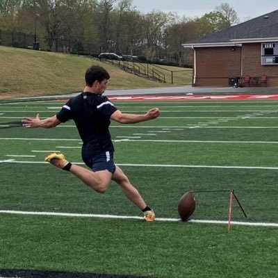 Blue Ridge High School 82’ K/P🏈 5’10 160. GPA 4.81. Class of 2026. #3 in SC, 11th 🇺🇸(RayGuy). 4.5 ⭐️ Kicker/ 4 ⭐️ Punter. 385 squat